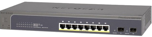 Netgear GS510TP Managed Power over Ethernet (PoE) Grijs