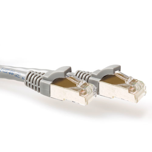 ACT FB3003 netwerkkabel Grijs 3 m Cat6a S/FTP (S-STP)
